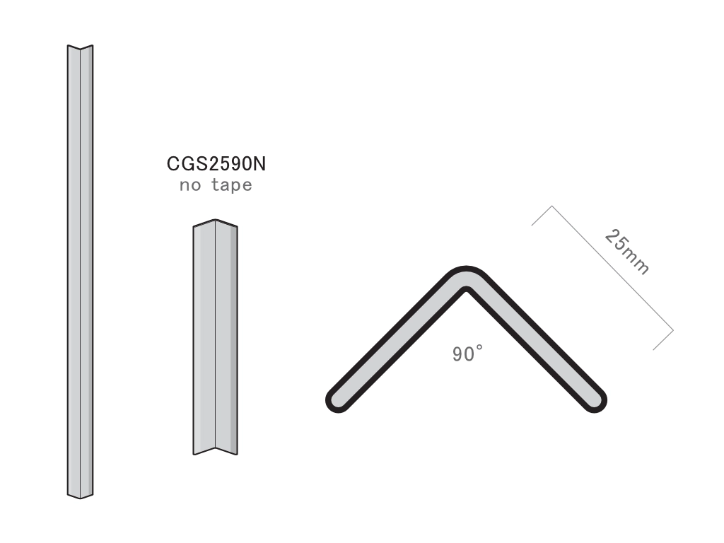 Gradus Standard PVC-u Corner Guards | Cost-Effective Protection