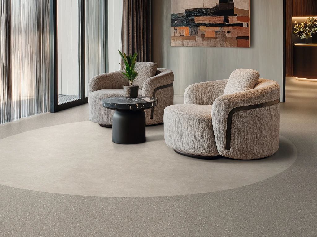 Polyflor Silentflor PUR Pebble 8961 Sepia Cement 8960