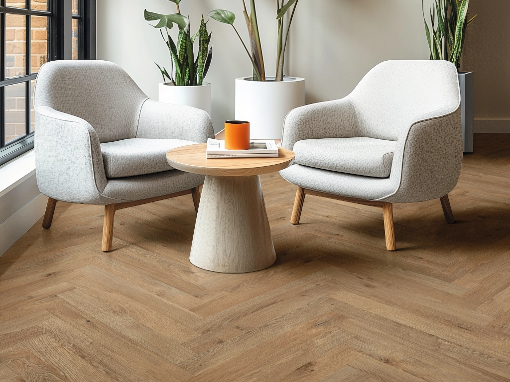 Polyflor Silentflor PUR Serene Oak Parquet 8956